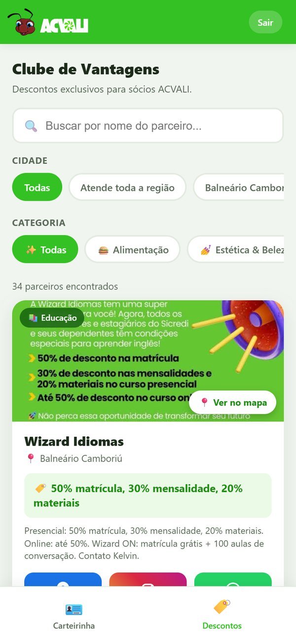 Clube de vantagens